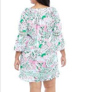 Crown & Ivy Floral Peasant Dress, Size 2X, NWT